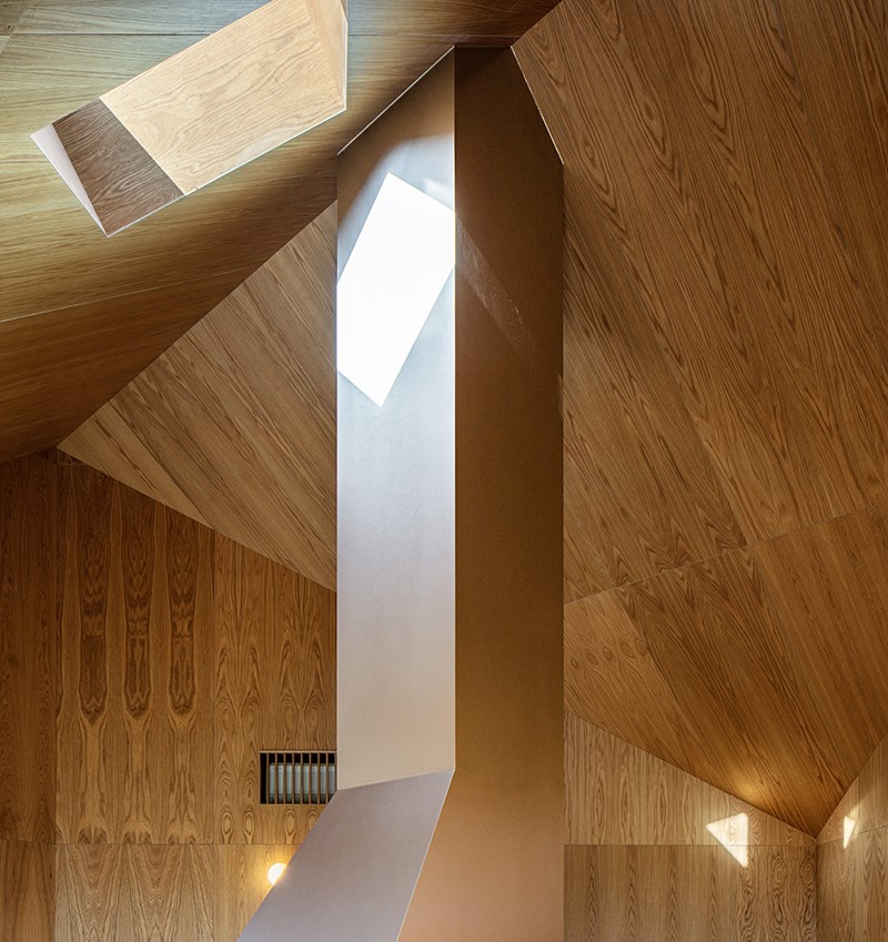 curious concrete dwellings by aoa architects seemingly hover above korean countryside - 14762
